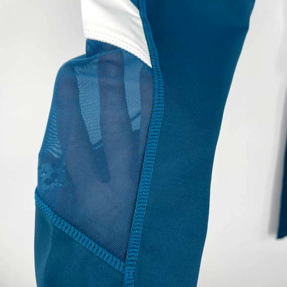 NWT - FILA Women's Hikari High Rise Leggings in Turquoise - Size Small - Picture 5 of 16